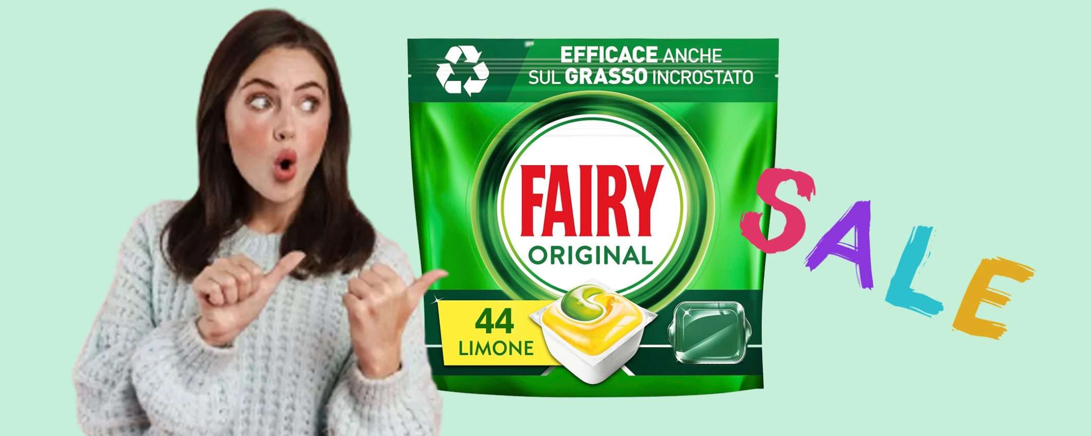 Fairy Original lavastoviglie (44 capsule) in offerta TOP su Amazon Fairy Original lavastoviglie (44 capsule) in offerta TOP su Amazon