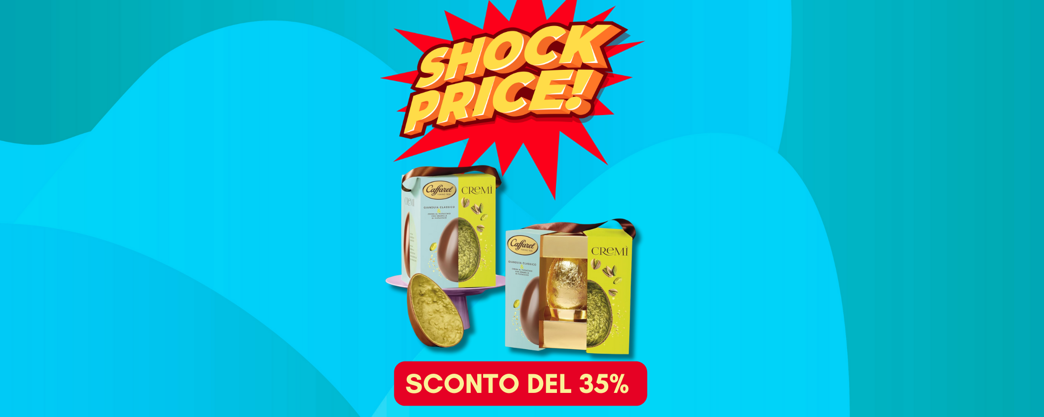 Fantastico Uovo Caffarel Cremì in sconto del 35% su Amazon!