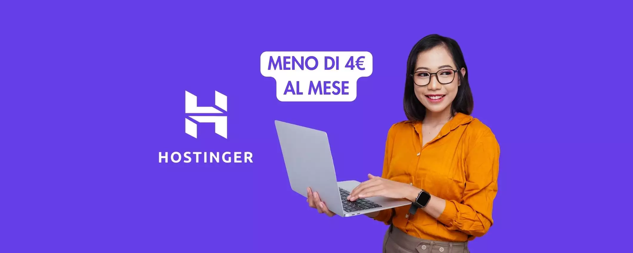 Fino al 75% di sconto + 3 mesi gratis per creare il tuo sito web con Hostinger