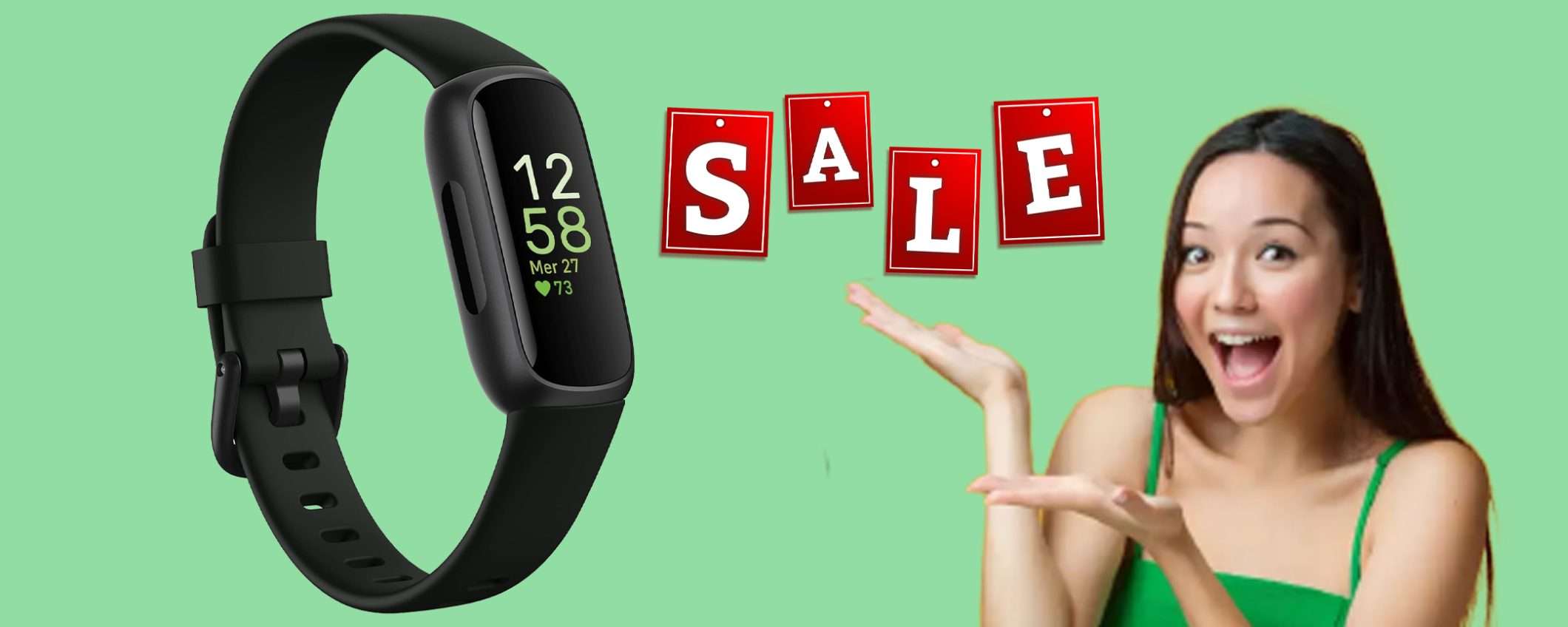 Fitbit Inspire 3 Black in sconto PAZZESCO su Amazon, tuo a 79€ Fitbit Inspire 3 Black in sconto PAZZESCO su Amazon, tuo a 79€