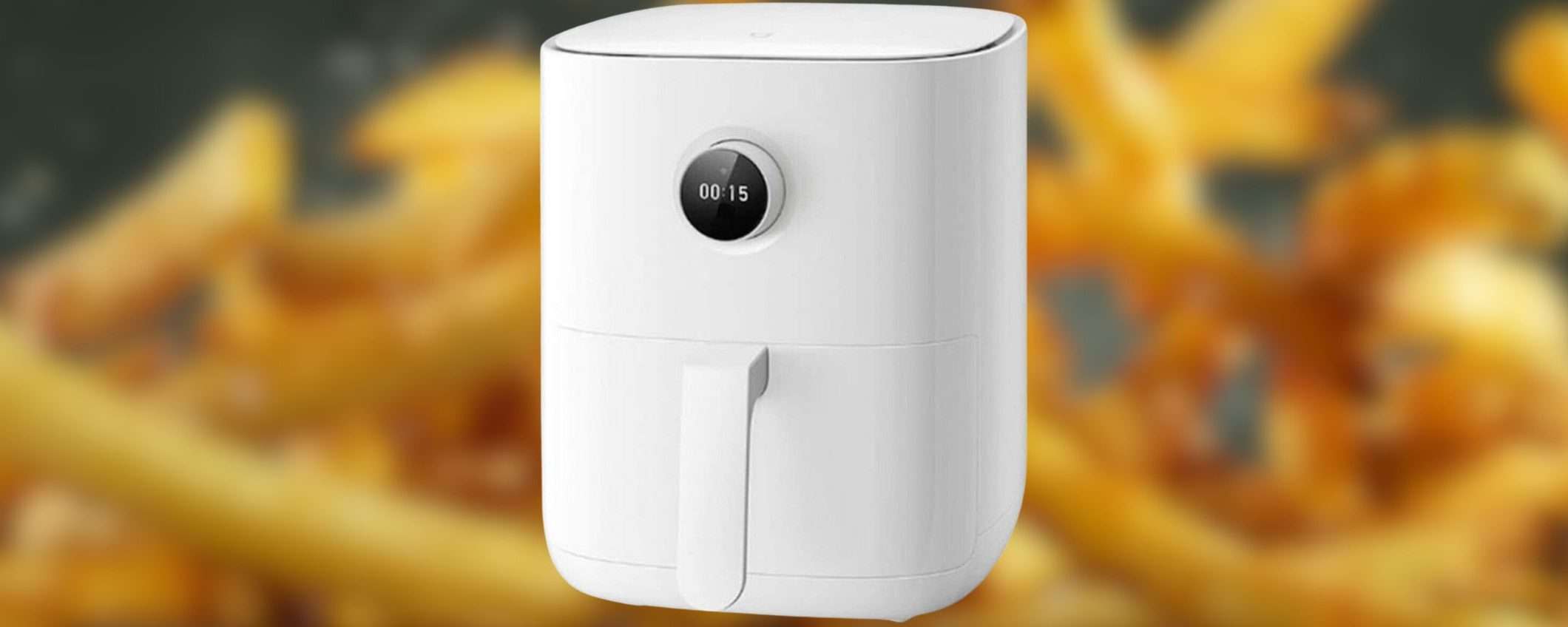 La friggitrice ad aria Xiaomi la controlli con lo smartphone: in sconto su Amazon (-37%) La friggitrice ad aria Xiaomi la controlli con lo smartphone: in sconto su Amazon (-37%)
