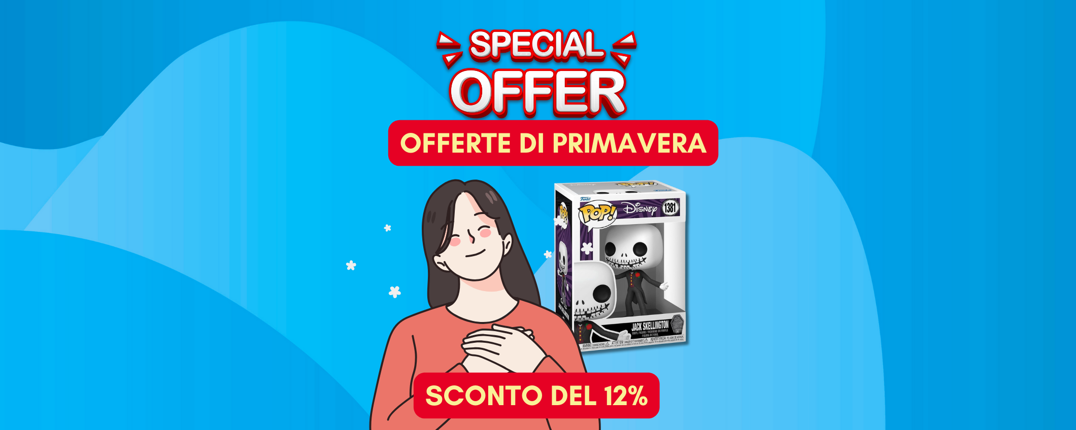 Funko Pop! Jack Skellington in sconto SHOCK del 12% su Amazon Funko Pop! Jack Skellington in sconto SHOCK del 12% su Amazon