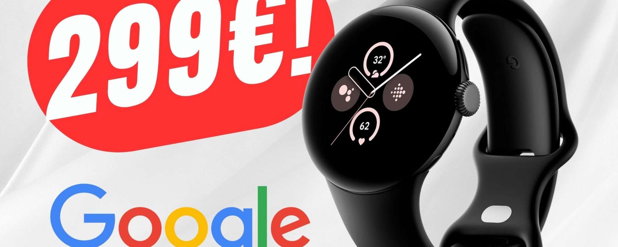 Google Pixel Watch 2 sotto i 300€ è un BEST-BUY Google Pixel Watch 2 sotto i 300€ è un BEST-BUY