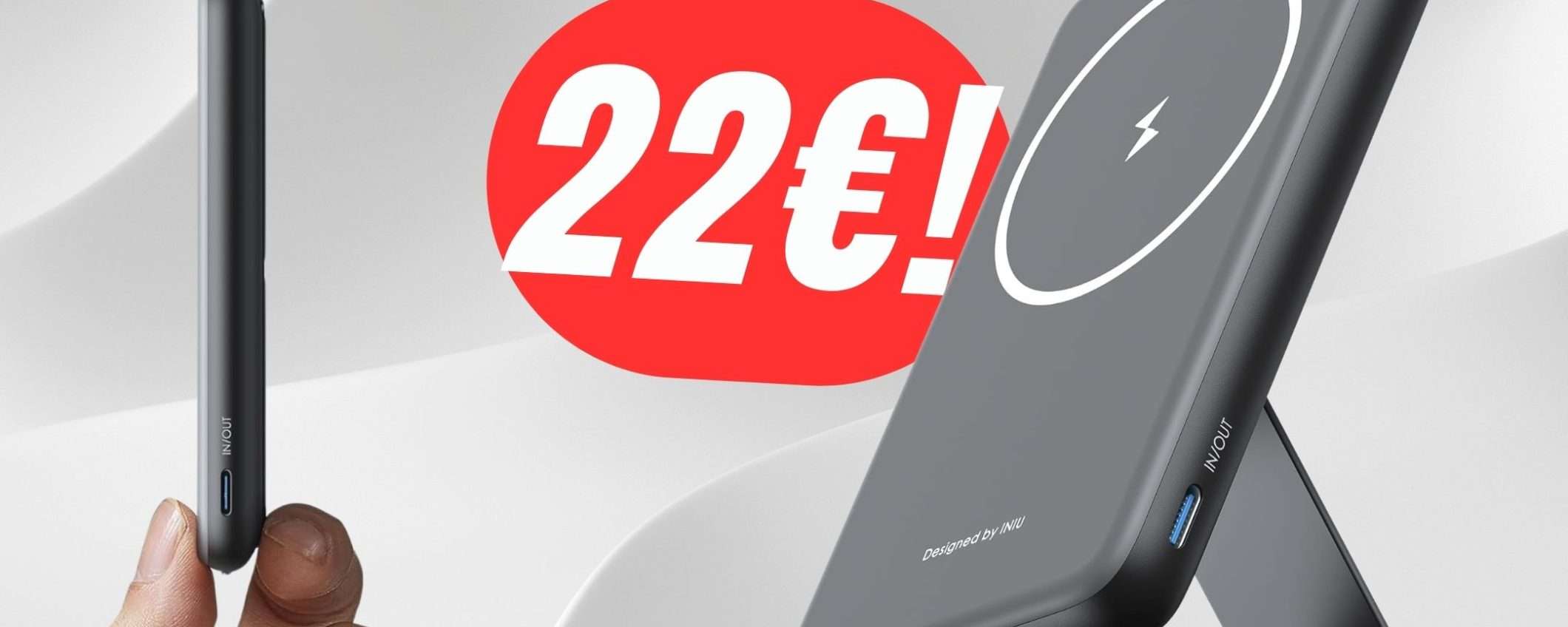 SCONTO+COUPON per il Power Bank Magsafe Wireless! SCONTO+COUPON per il Power Bank Magsafe Wireless!
