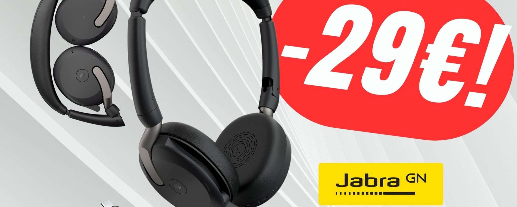 Le cuffie Jabra Evolve2 sono tra le MIGLIORI per il LAVORO