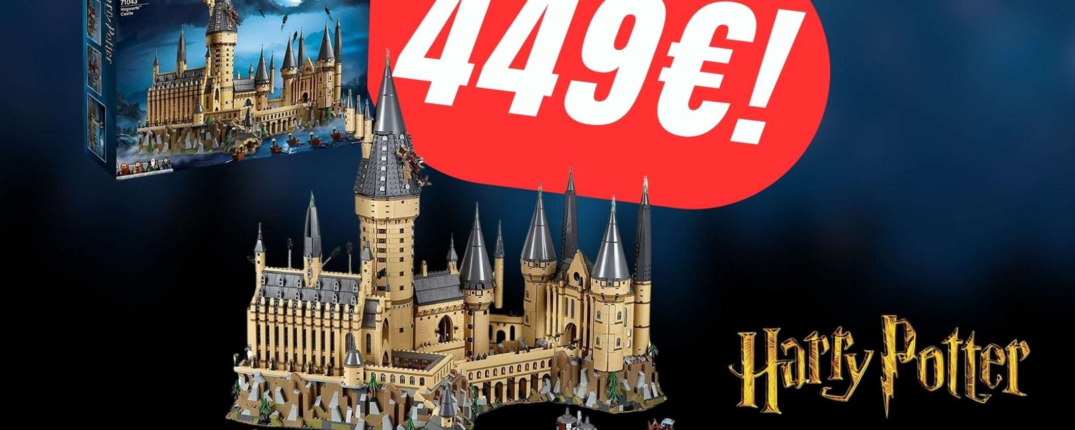 Il Castello di Hogwarts in versione LEGO è SCONTATO! Il Castello di Hogwarts in versione LEGO è SCONTATO!