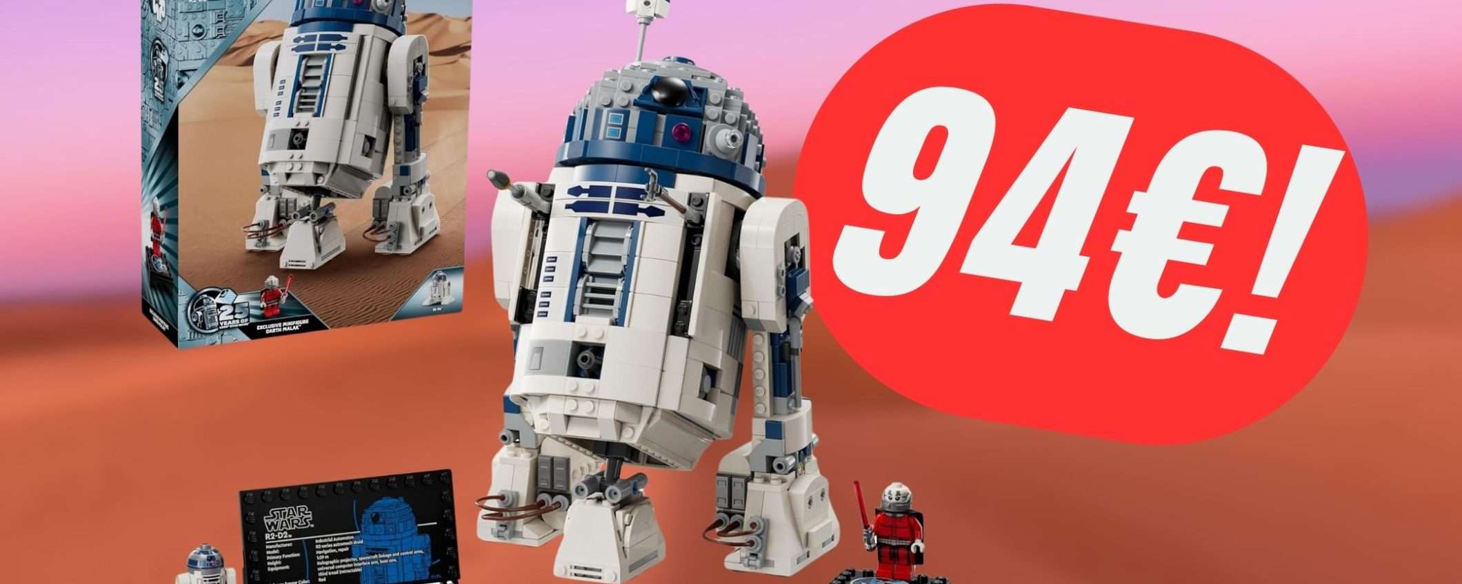 Il set LEGO di R2-D2 torna disponibile (e SCONTATO) su Amazon! Il set LEGO di R2-D2 torna disponibile (e SCONTATO) su Amazon!