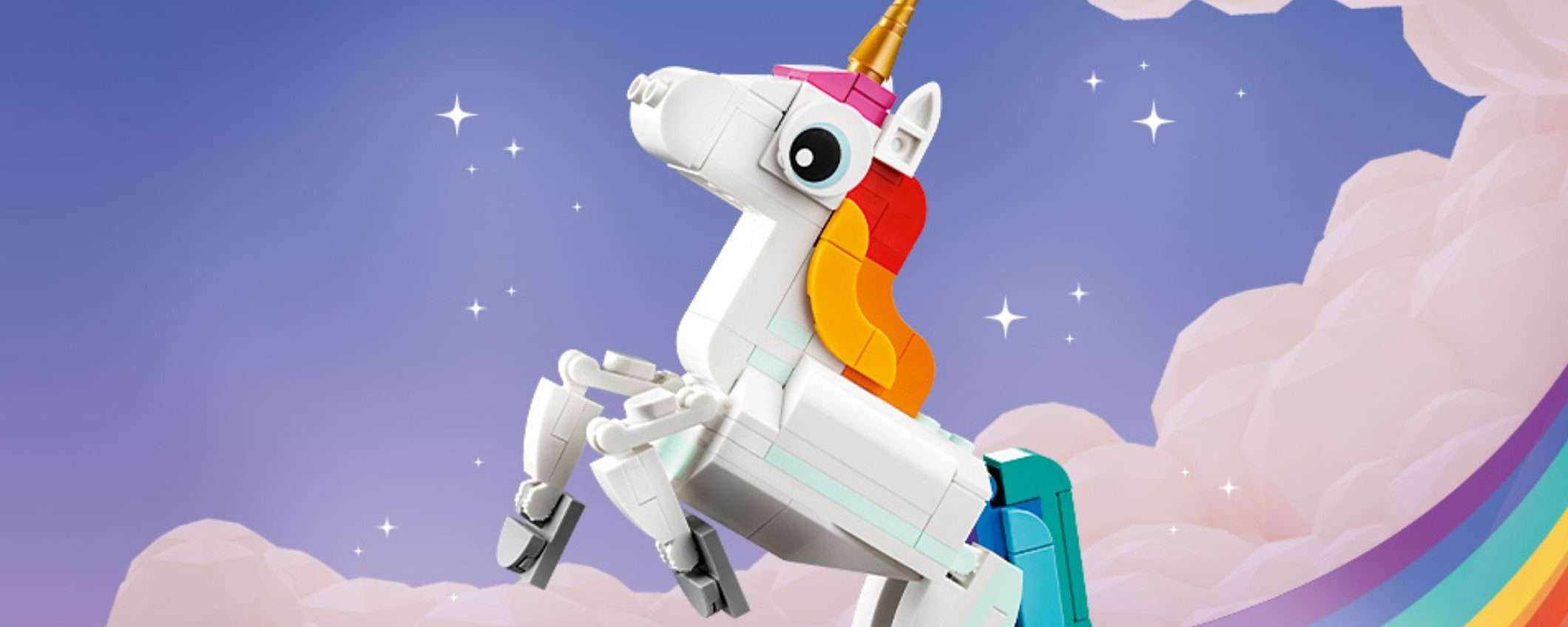 Il LEGO Unicorno 3-in-1 in sconto a PREZZO STRACCIATO su Amazon Il LEGO Unicorno 3-in-1 in sconto a PREZZO STRACCIATO su Amazon
