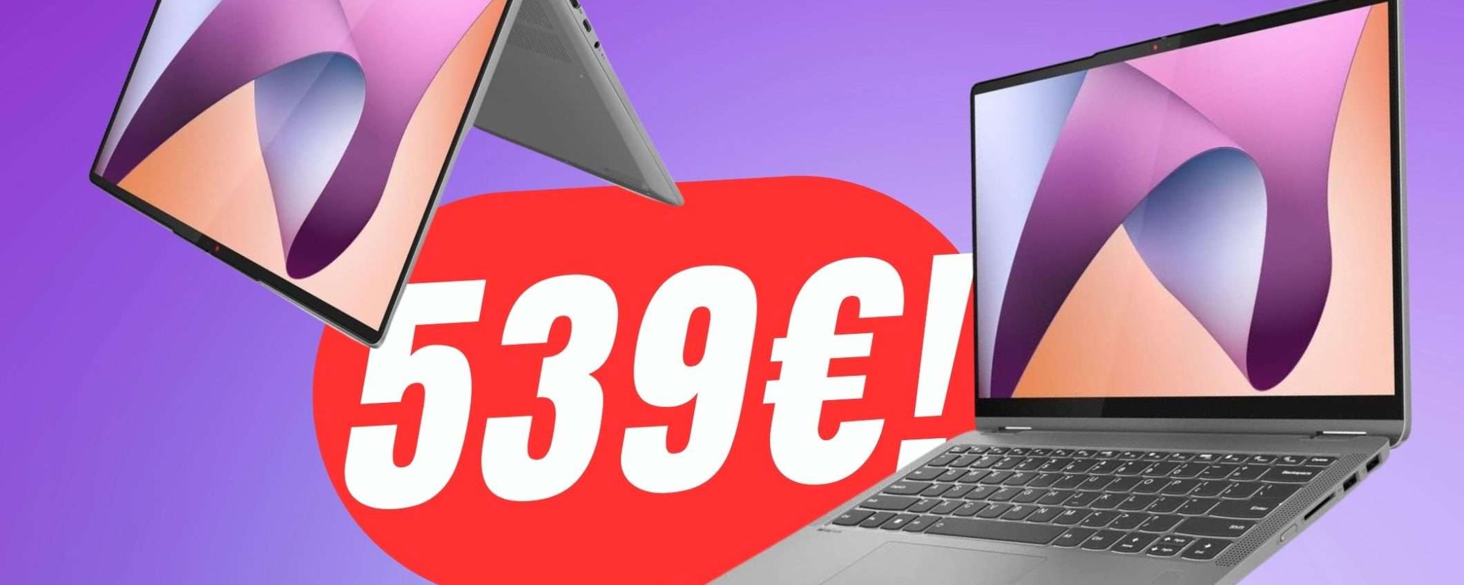 Lenovo IdeaPad Flex 5 è il Notebook Trasformabile dei tuoi sogni a soli 539€!