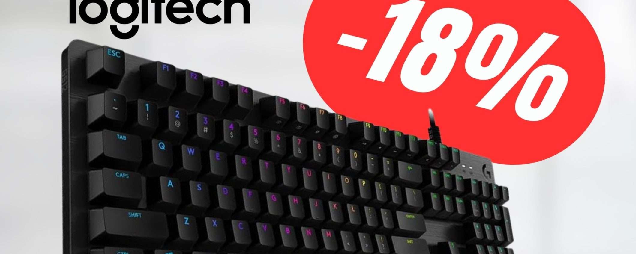 Logitech G512 è la Tastiera Meccanica dei tuoi sogni (e costa 20€ in MENO) Logitech G512 è la Tastiera Meccanica dei tuoi sogni (e costa 20€ in MENO)