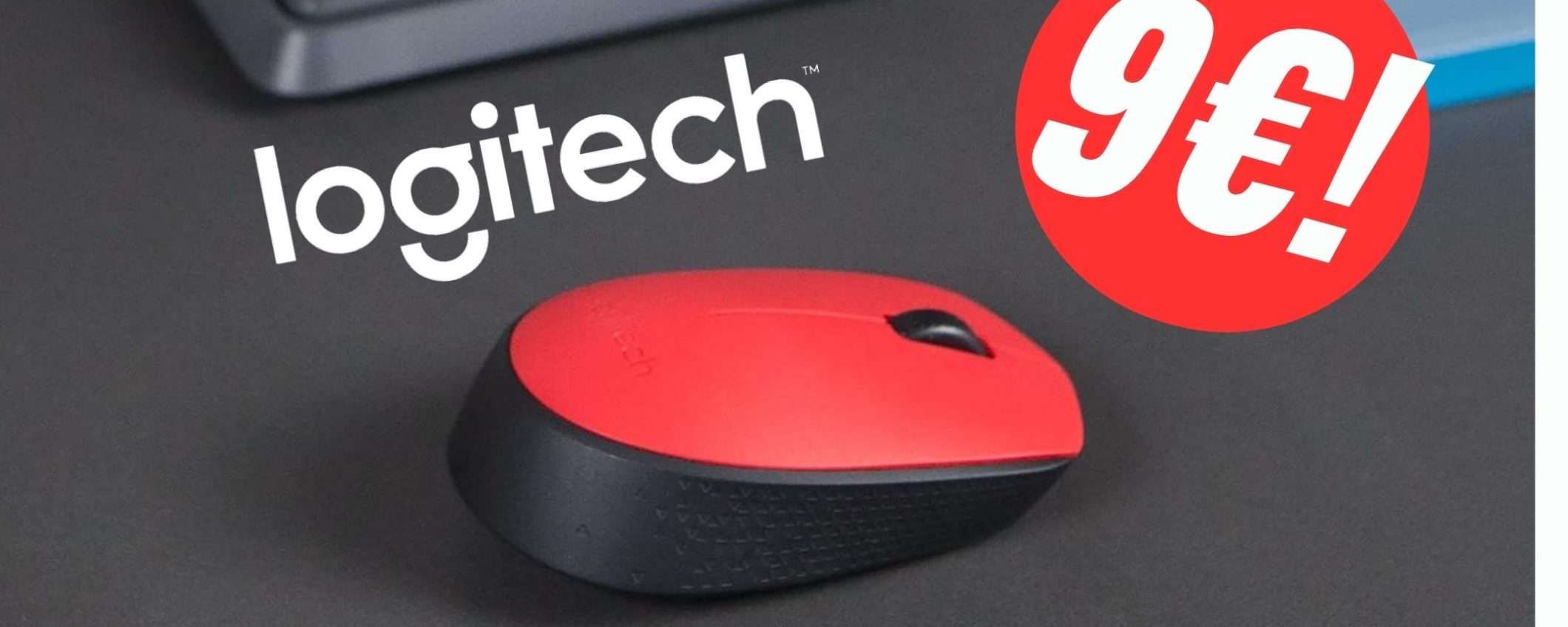 FAI PRESTO! Il Mouse Wireless di Logitech costa solo 9€! FAI PRESTO! Il Mouse Wireless di Logitech costa solo 9€!