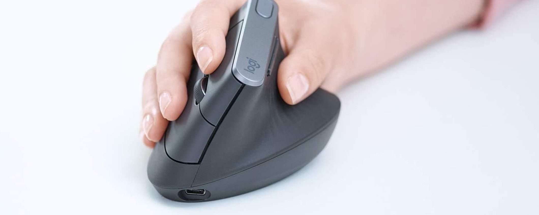 Il mouse verticale Logitech quasi a metà prezzo con le offerte di primavera