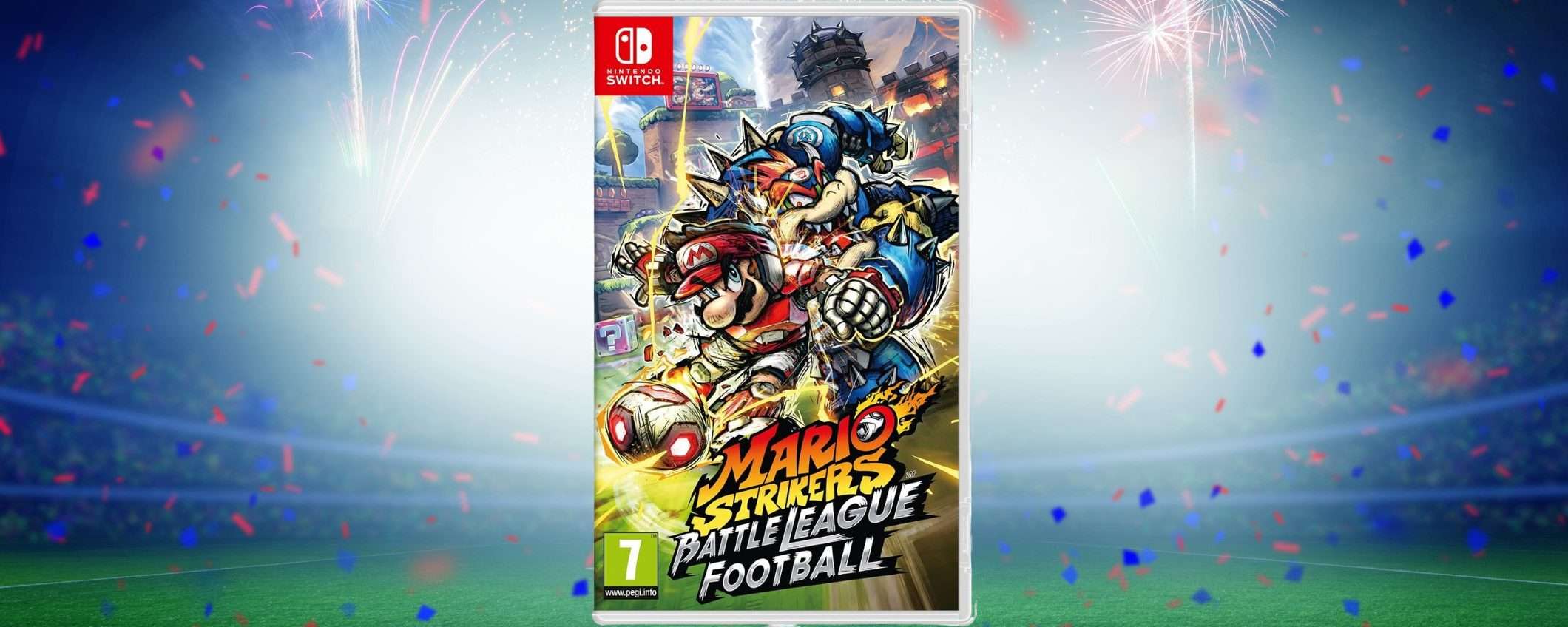 Il divertentissimo Mario Strikers per Nintendo Switch è al MINIMO STORICO Il divertentissimo Mario Strikers per Nintendo Switch è al MINIMO STORICO