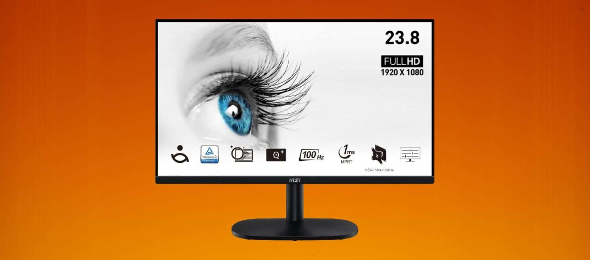 Questo ottimo monitor della MSI è in offerta a soli 79,99€