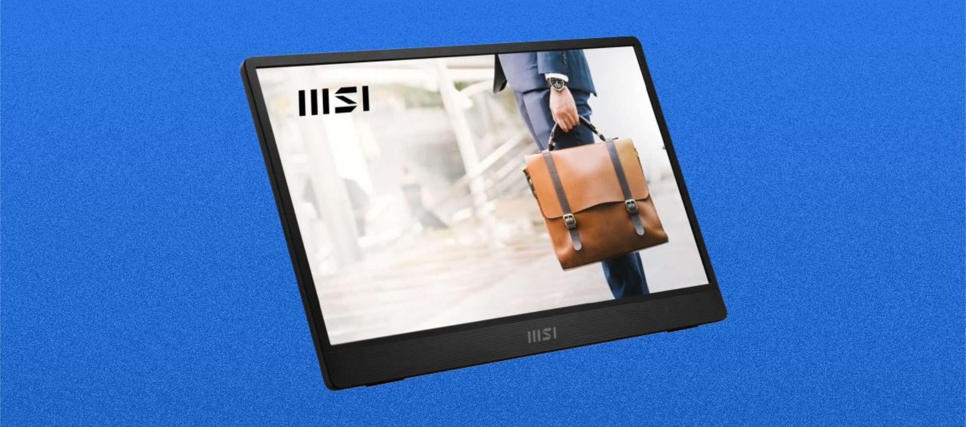 Monitor portatile MSI, super offerta: oggi lo paghi metà prezzo Monitor portatile MSI, super offerta: oggi lo paghi metà prezzo