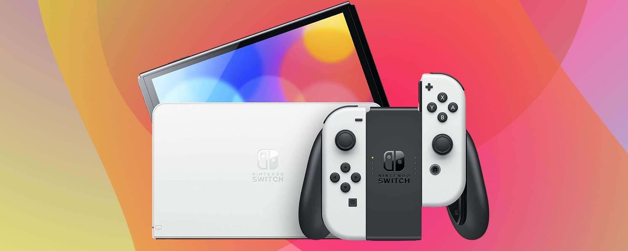 FINALMENTE: Nintendo Switch OLED bianca torna in OFFERTA su Amazon FINALMENTE: Nintendo Switch OLED bianca torna in OFFERTA su Amazon