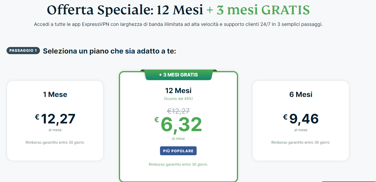 Offerta speciale