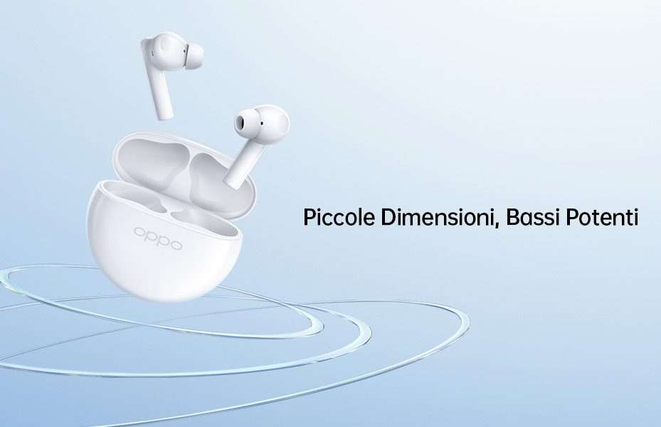 OPPO Enco Buds2, offerta formidabile: prezzo giù del 43% OPPO Enco Buds2, offerta formidabile: prezzo giù del 43%