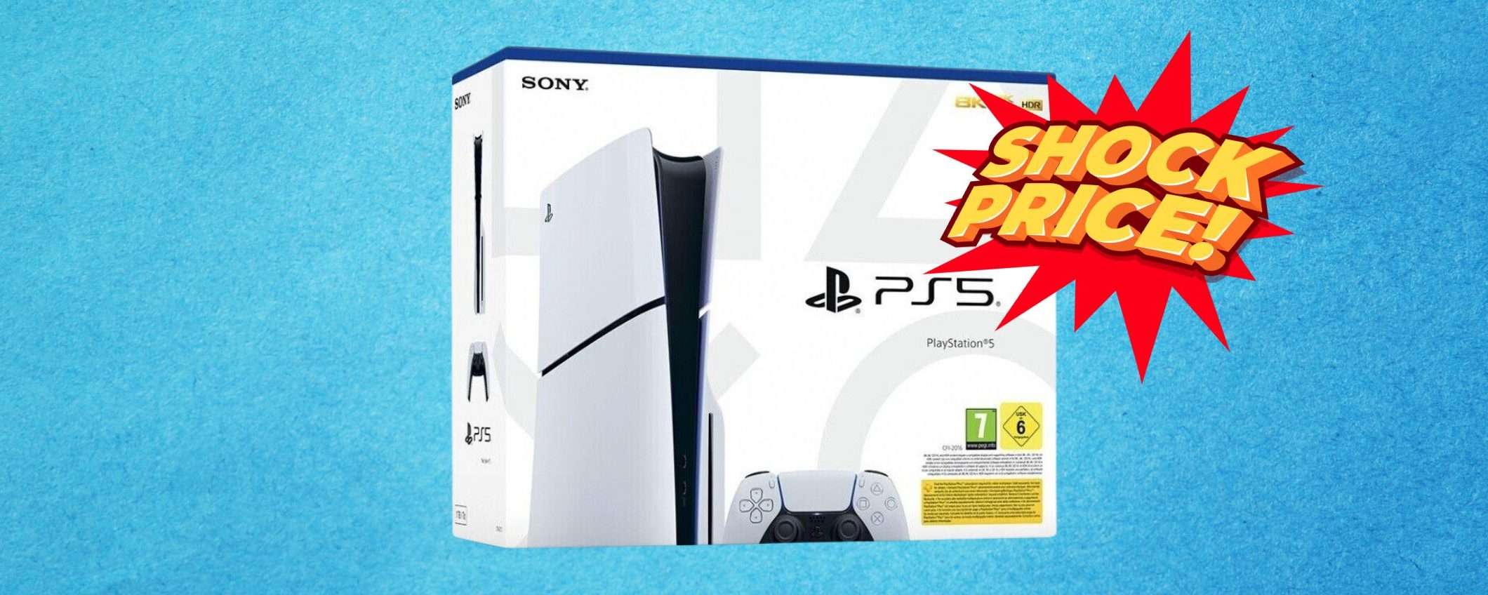 PS5 Slim: sconto ASSURDO su eBay con un nuovo coupon (-115,99€) (agg.)