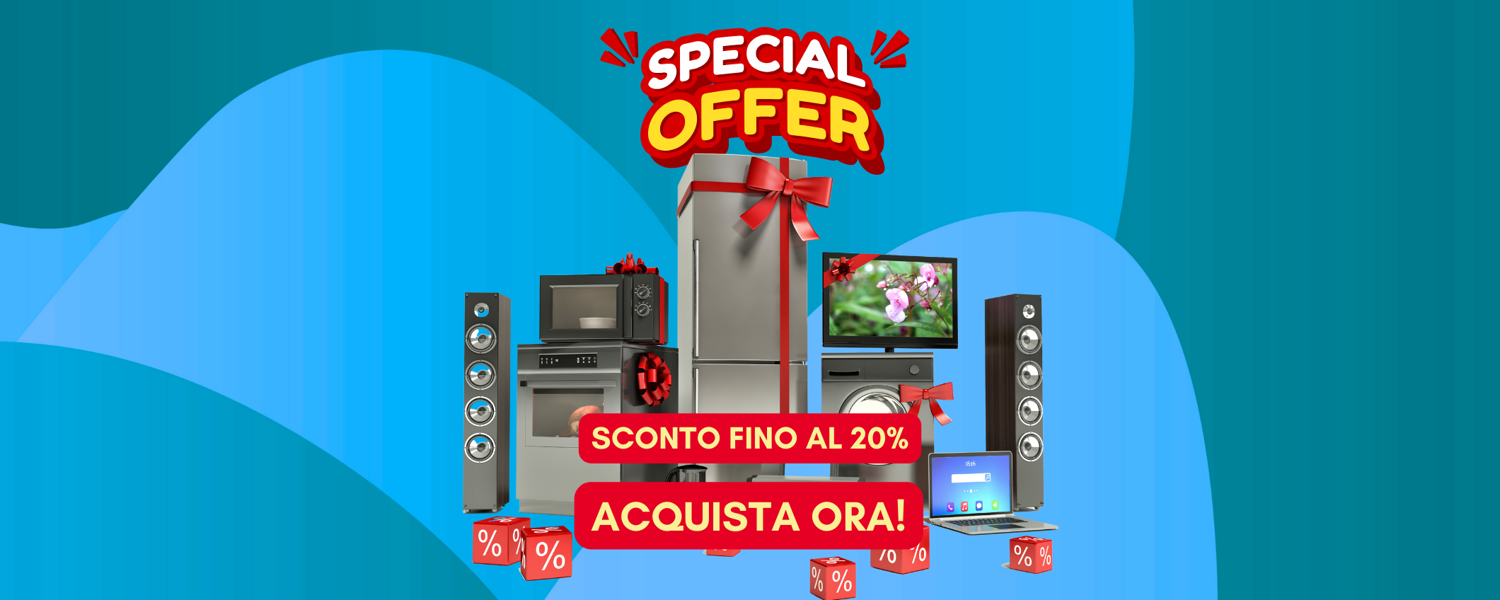 Più acquisti più risparmi su LG: fino al 20% di sconto sul carrello Più acquisti più risparmi su LG: fino al 20% di sconto sul carrello
