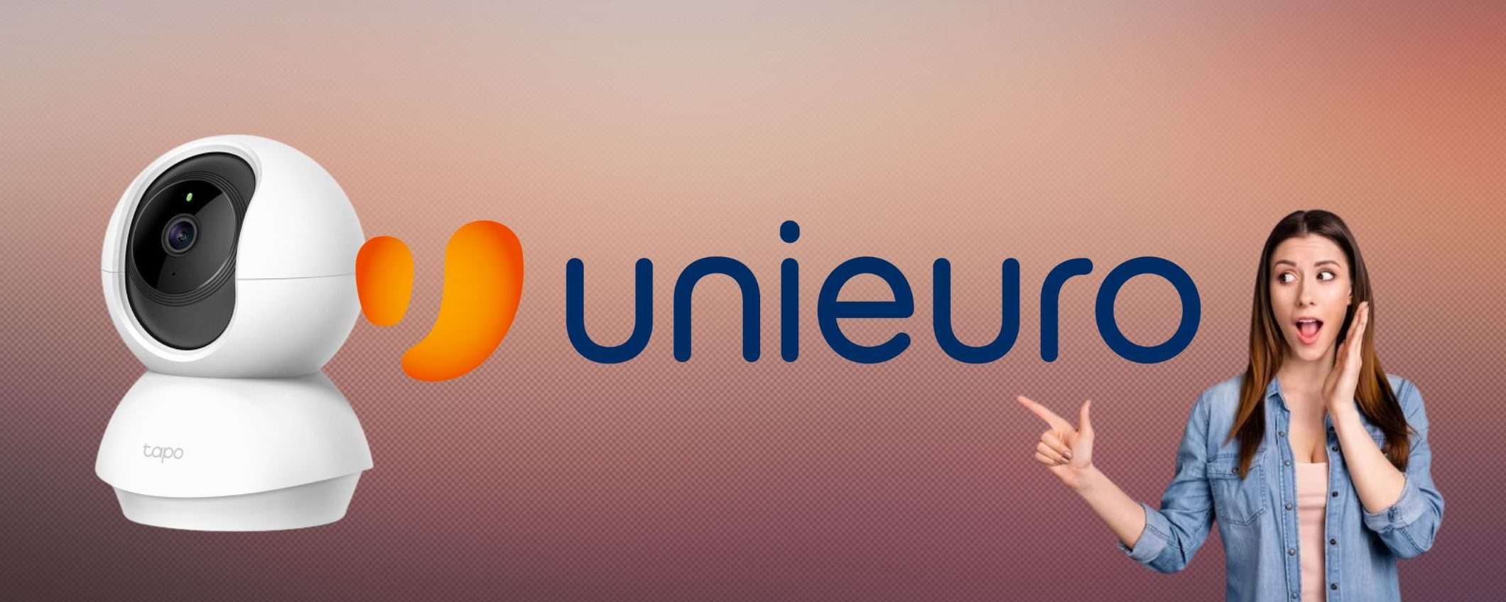 Con questa TELECAMERA non avrai più PAURA dei ladri, è in sconto da Unieuro Con questa TELECAMERA non avrai più PAURA dei ladri, è in sconto da Unieuro