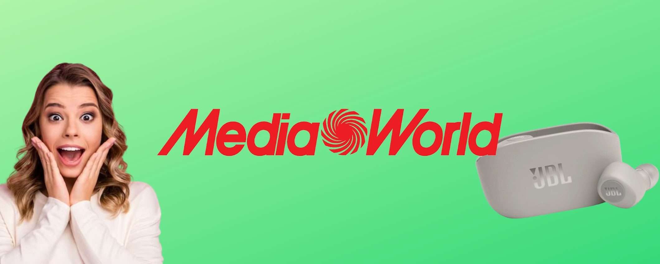 JBL Wave 100, gli AURICOLARI TWS sotto i 40 EURO da MediaWorld JBL Wave 100, gli AURICOLARI TWS sotto i 40 EURO da MediaWorld