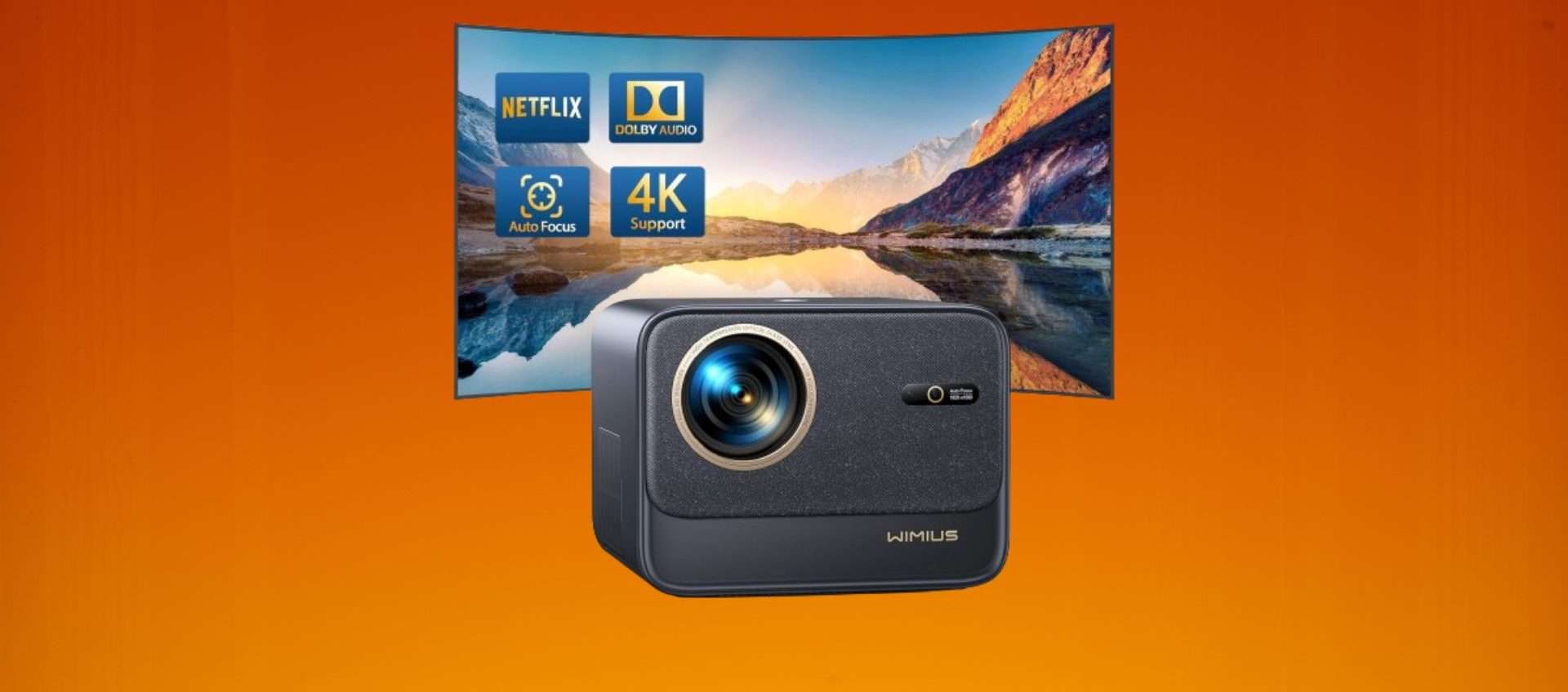 Questo proiettore 4K in offerta su Amazon sta andando rapidamente a ruba