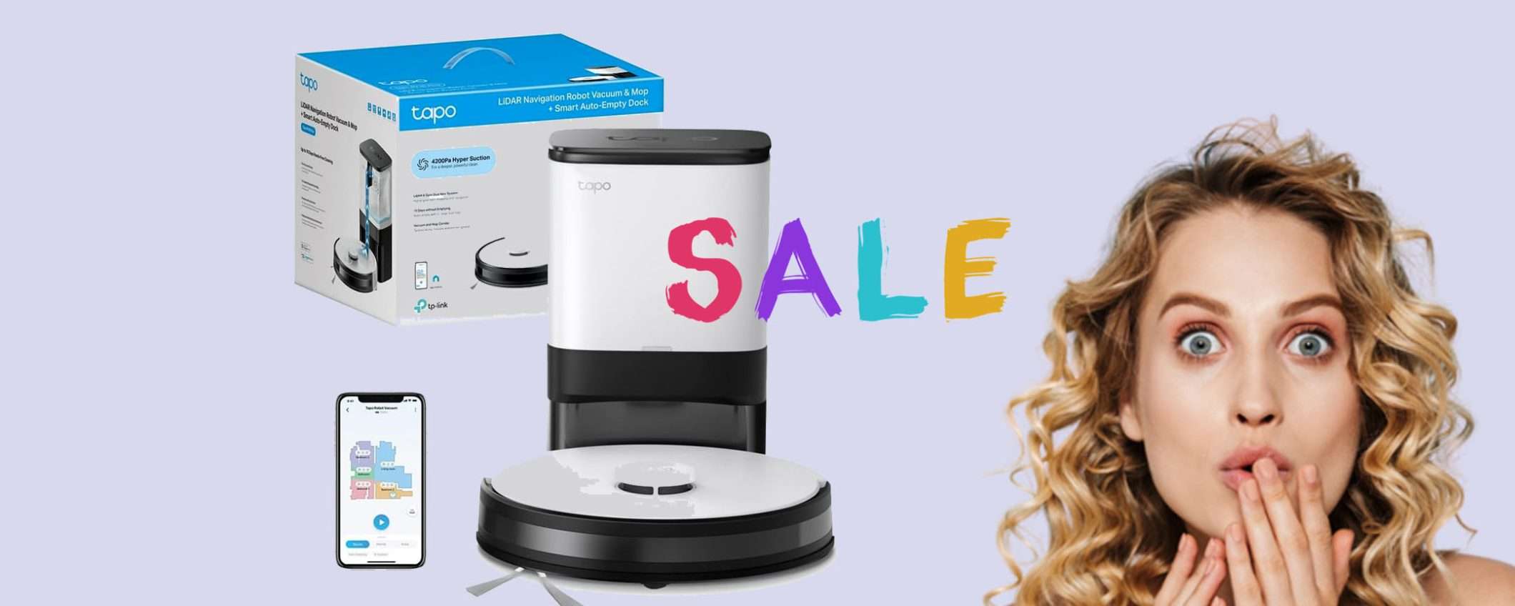 Robot Aspira e Lava TP-Link in sconto PAZZESCO su Amazon Robot Aspira e Lava TP-Link in sconto PAZZESCO su Amazon