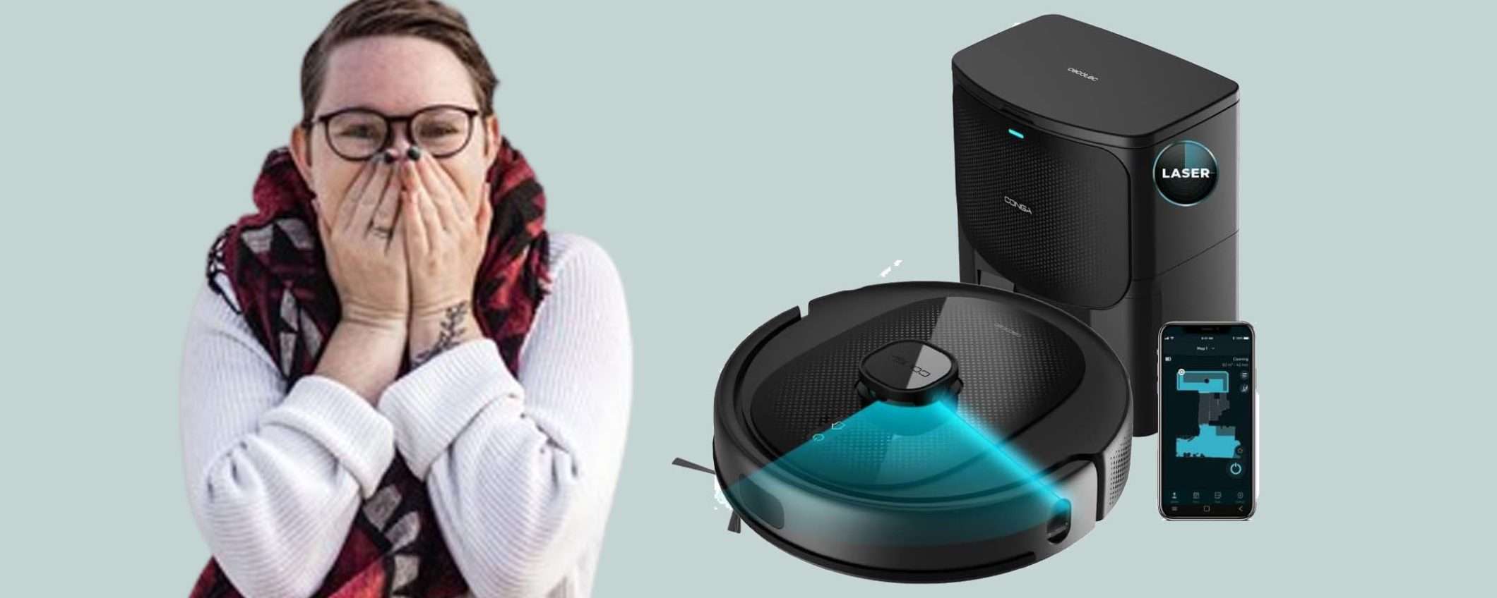 Robot aspira e lava con base di autosvuotamento: sconto WOW del 20% Robot aspira e lava con base di autosvuotamento: sconto WOW del 20%