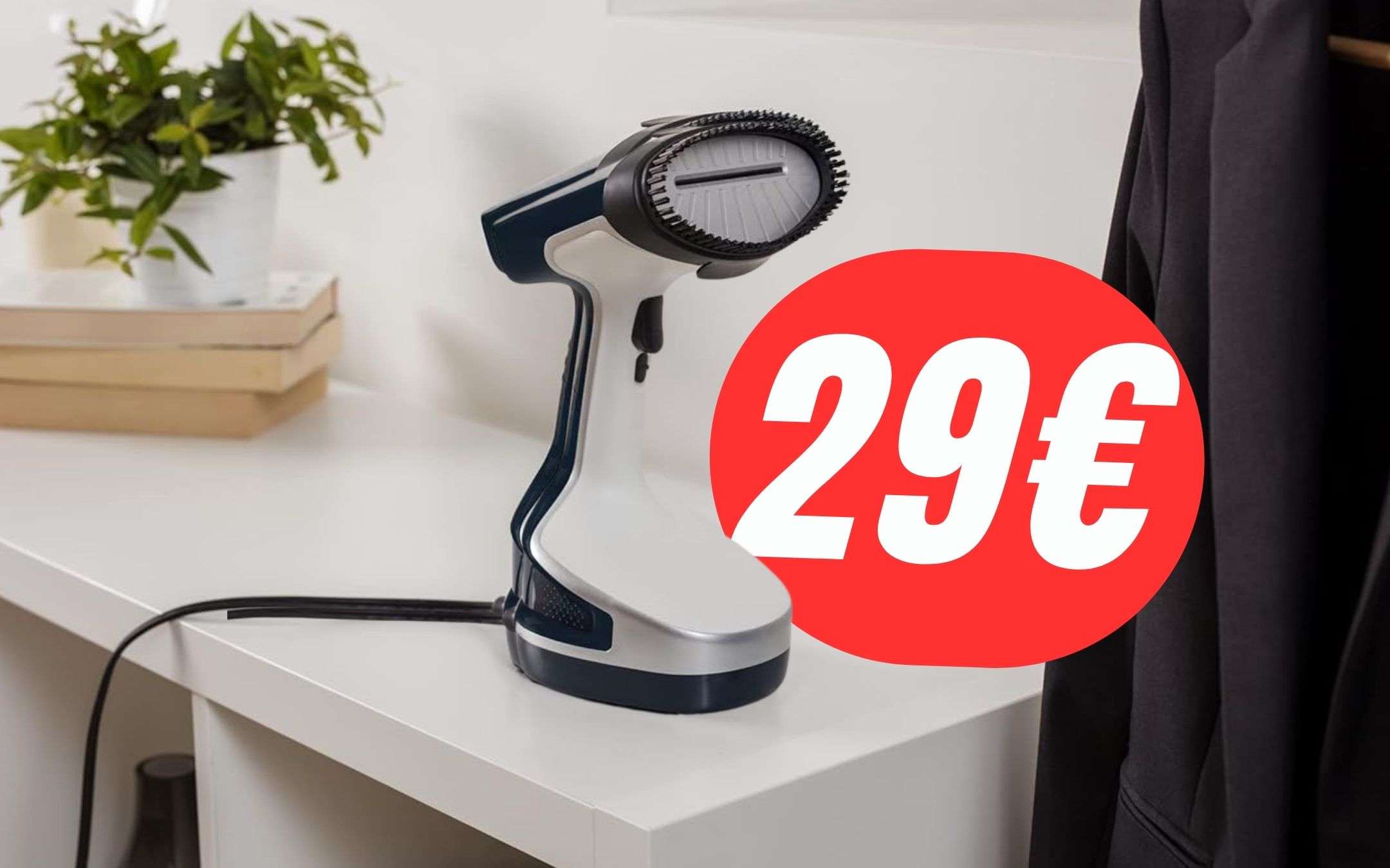 Ferro Da Stiro Verticale Portatile 1500W - Stiratrice A Vapore Con Serbatoio 300ml