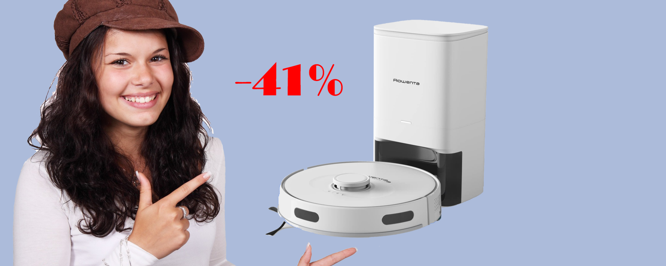 Rowenta X-Plorer Serie 75 S+ in sconto FOLLE del 41% Rowenta X-Plorer Serie 75 S+ in sconto FOLLE del 41%