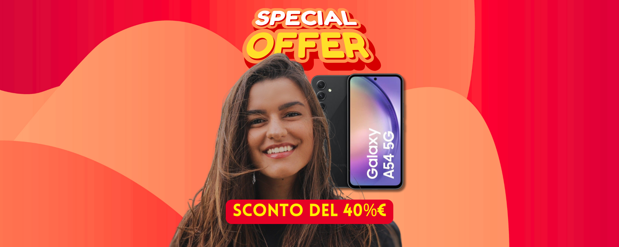 Samsung Galaxy A54: smartphone in sconto del 40% Samsung Galaxy A54: smartphone in sconto del 40%