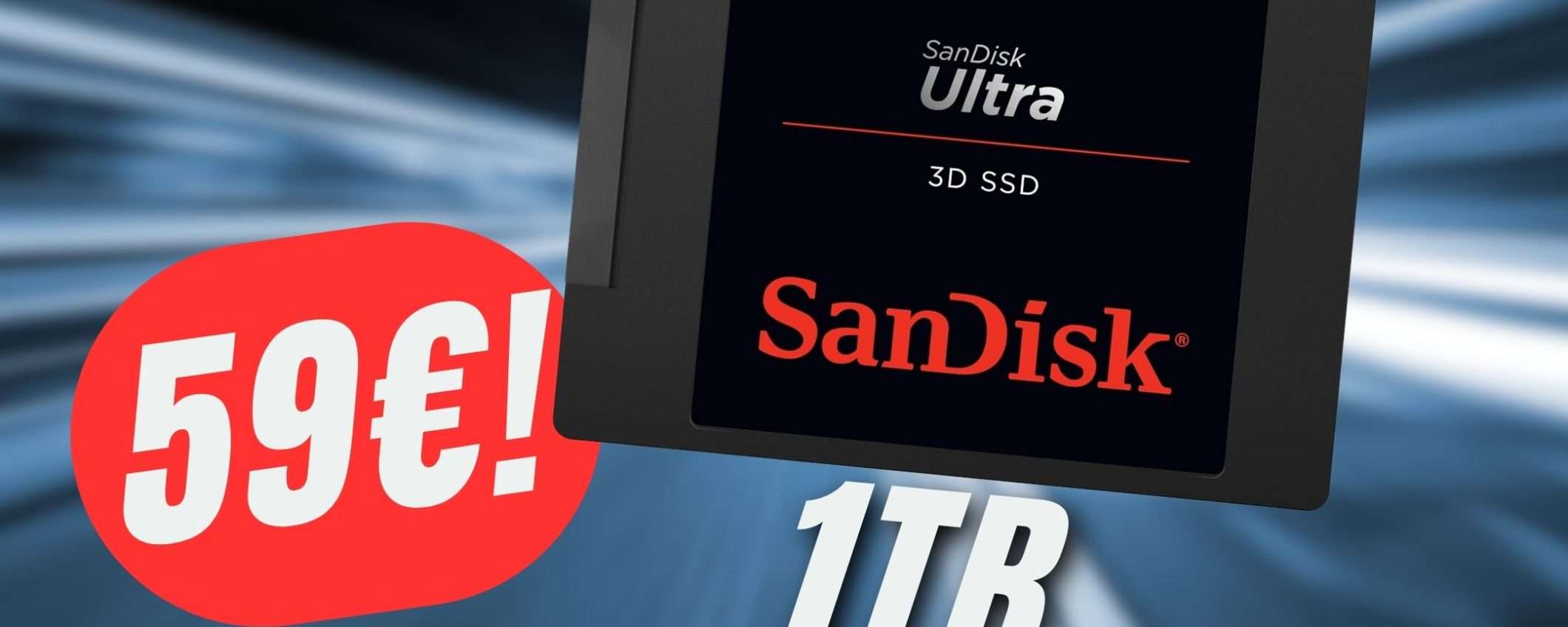 Questo SSD da 1TB migliorerà le prestazioni del tuo PC (e ora costa solo 59€!) Questo SSD da 1TB migliorerà le prestazioni del tuo PC (e ora costa solo 59€!)