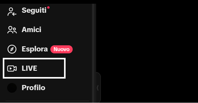 Come visualizzare una diretta su TikTok