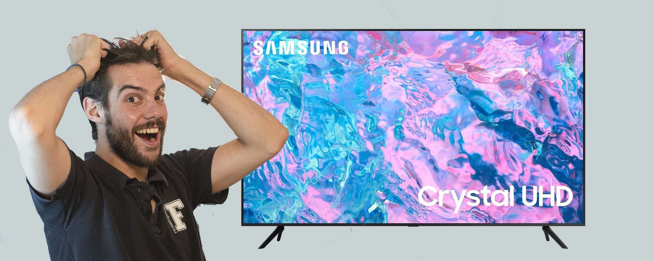 Samsung Crystal UHD da 65