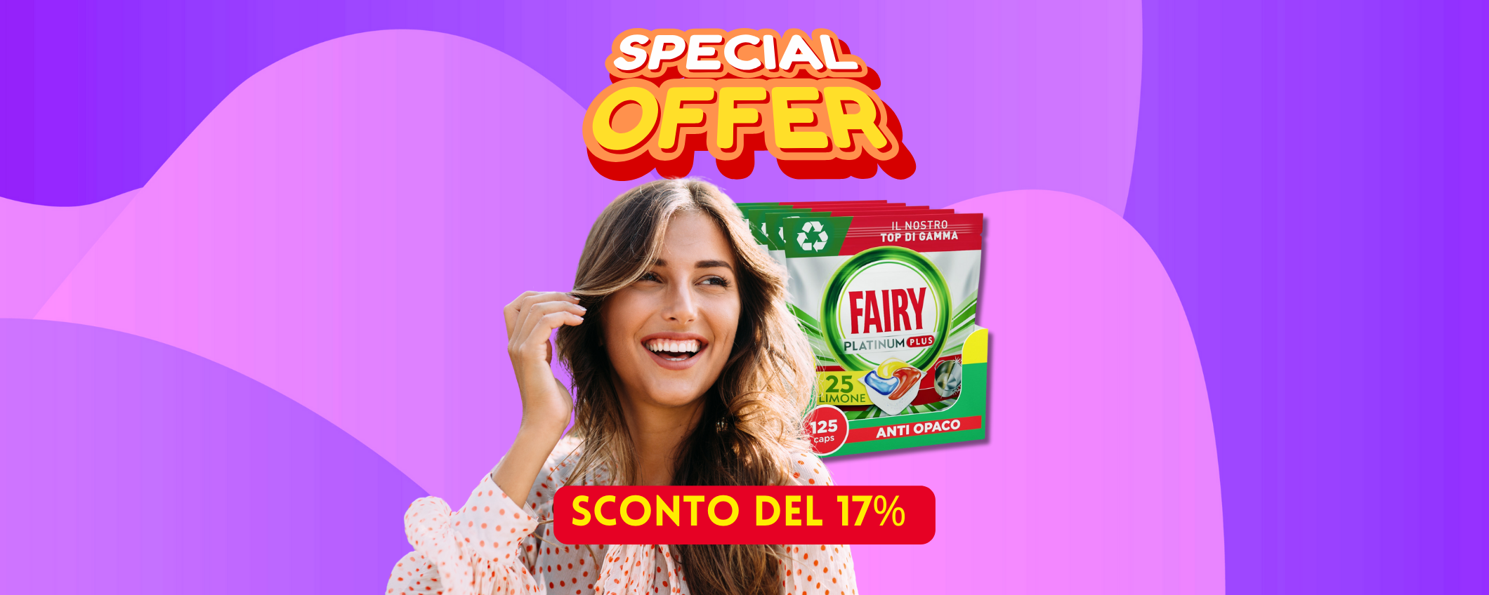 Piatti perfetti con Fairy Platinum in sconto del 17% su Amazon!