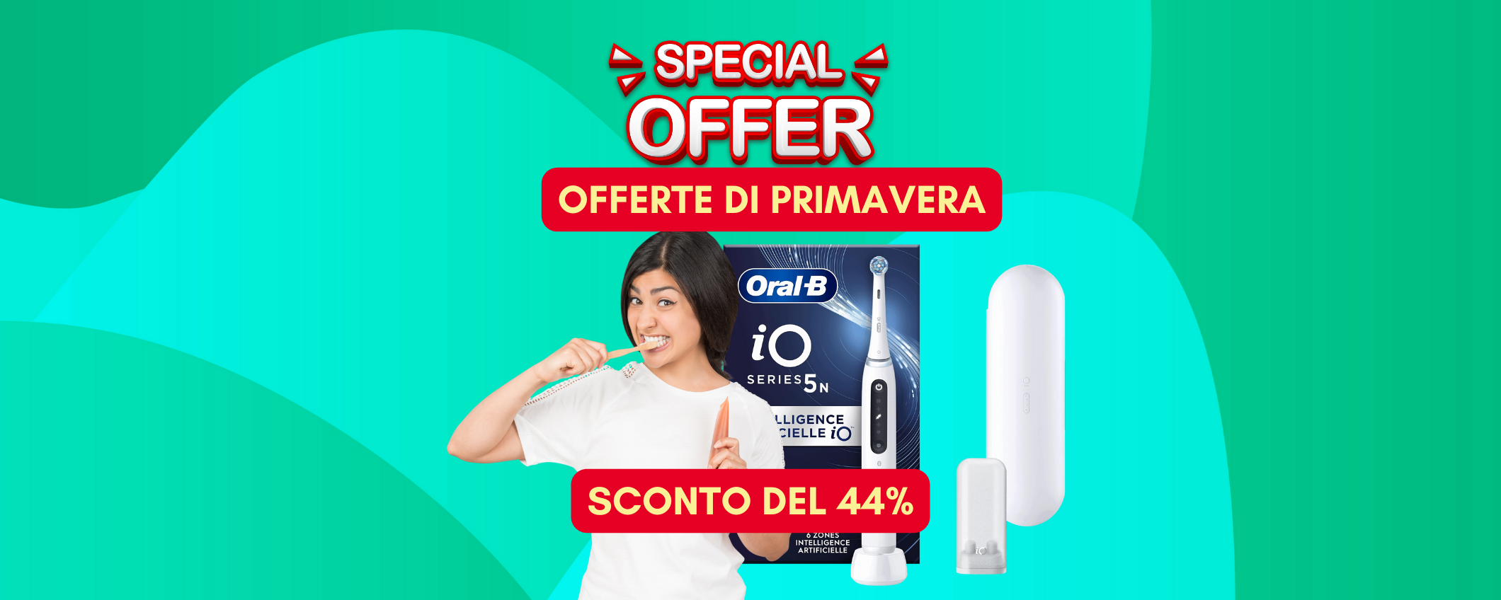Di' addio al dentista con Oral-B iO 5N: -44% su Amazon Di' addio al dentista con Oral-B iO 5N: -44% su Amazon