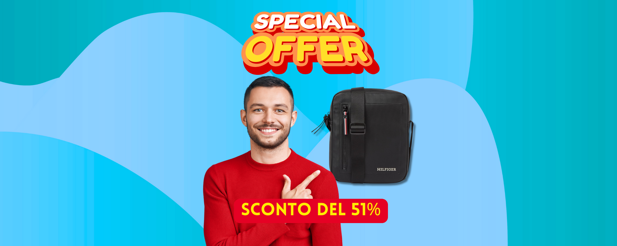 Borsa a tracolla Tommy Hilfiger in sconto FOLLE del 51% Borsa a tracolla Tommy Hilfiger in sconto FOLLE del 51%