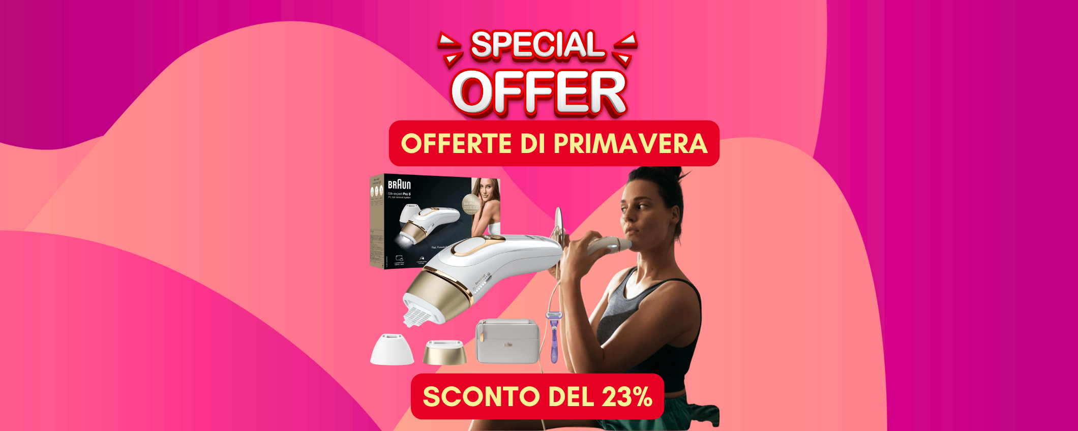 Braun Silk Expert Pro 5 in sconto del 23% per un corpo sempre liscio e perfetto