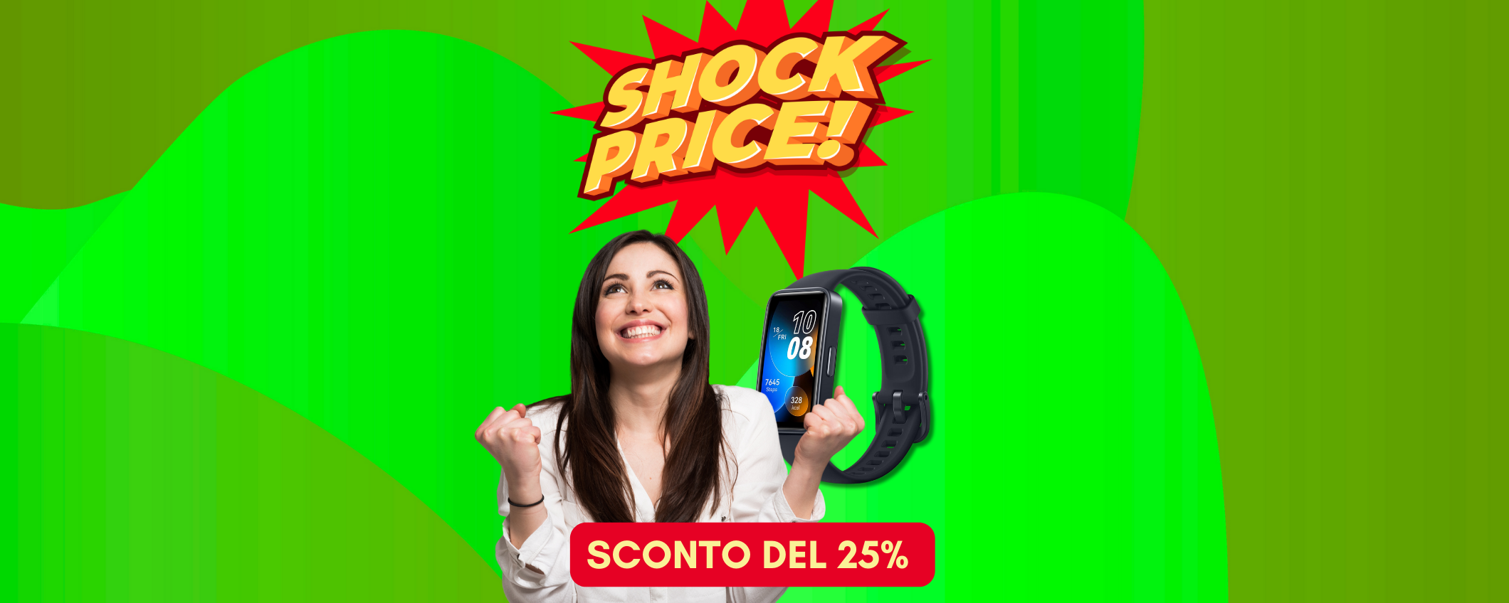 Huawei Band 8 in sconto FOLLE del 25% per poco Huawei Band 8 in sconto FOLLE del 25% per poco