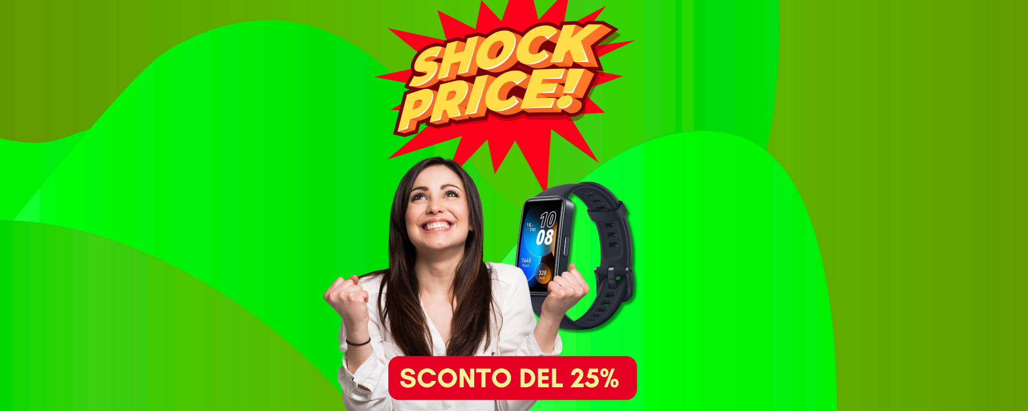 Huawei Band 8 in sconto FOLLE del 25% per poco