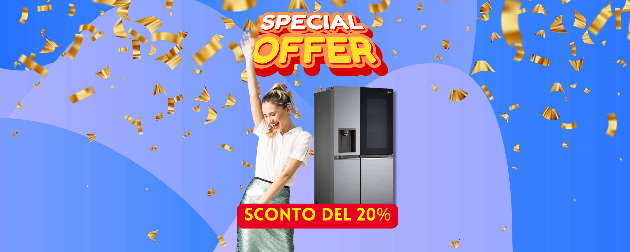 Frigorifero americano LG side by Side: top di gamma in sconto del 20% Frigorifero americano LG side by Side: top di gamma in sconto del 20%