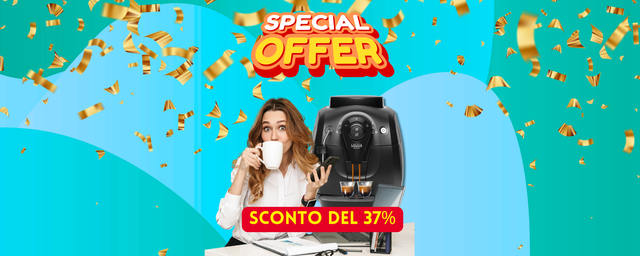 Macchina per il caffè Gaggia Besana in sconto FOLLE del 37% Macchina per il caffè Gaggia Besana in sconto FOLLE del 37%