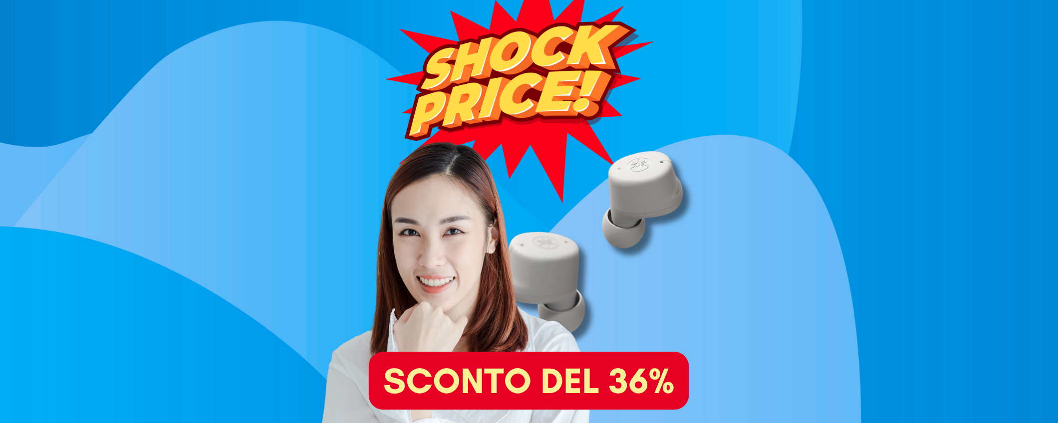 Fantastici auricolari Yamaha TW-E3C in sconto del 36% Fantastici auricolari Yamaha TW-E3C in sconto del 36%