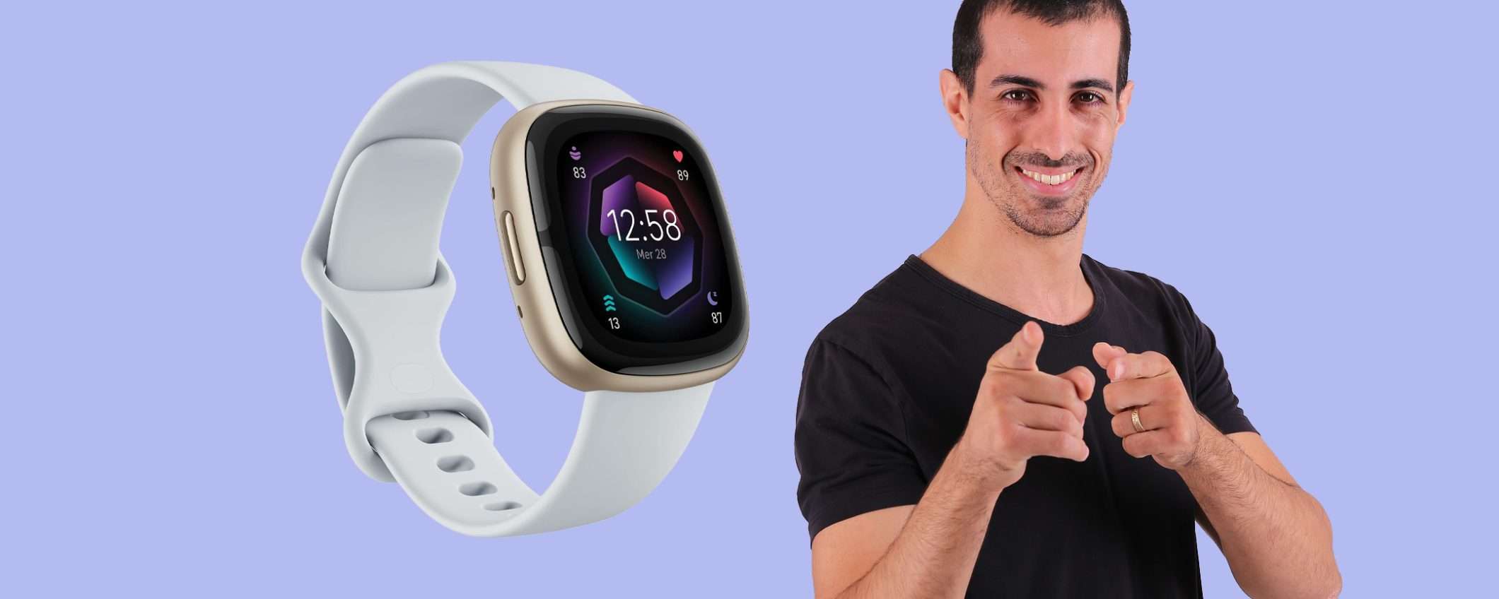 Smartwatch Fitbit Sense 2 oggi in sconto SUPER del 24% Smartwatch Fitbit Sense 2 oggi in sconto SUPER del 24%