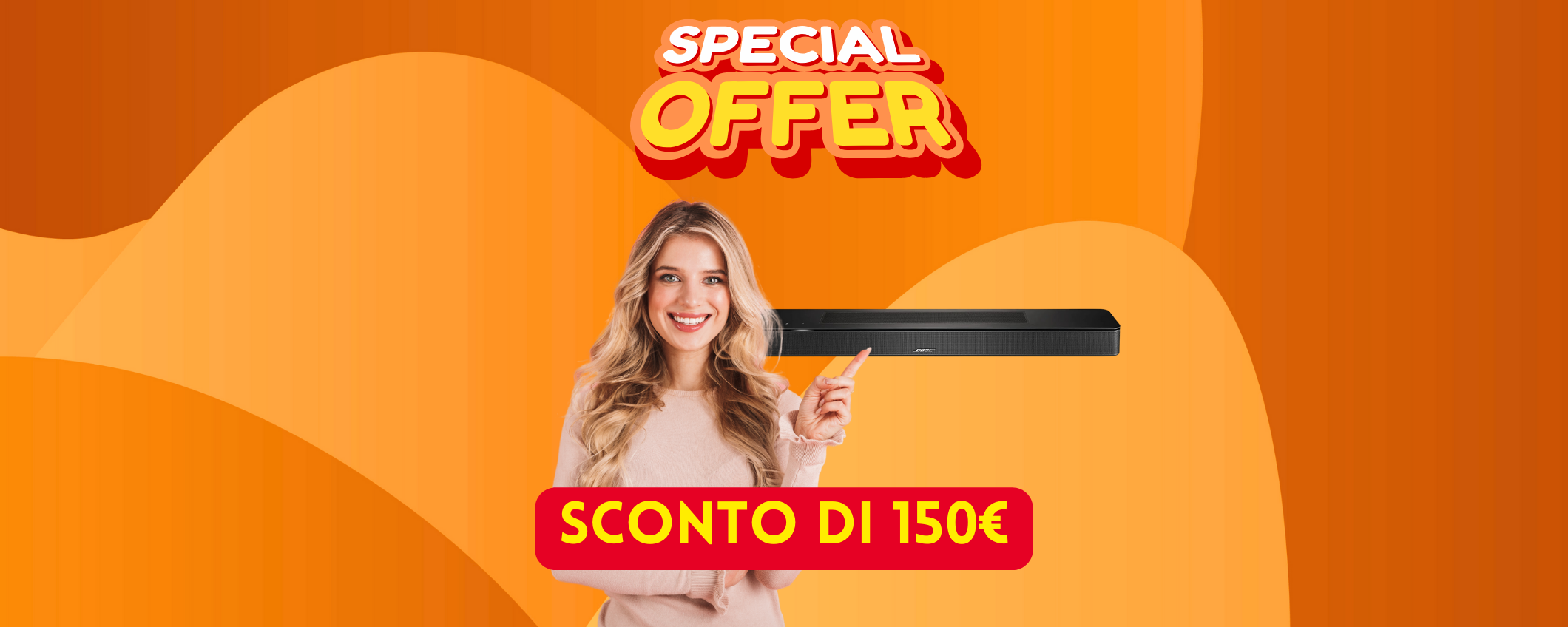Soundbar Bose Smart 600 in sconto di 150€ Soundbar Bose Smart 600 in sconto di 150€