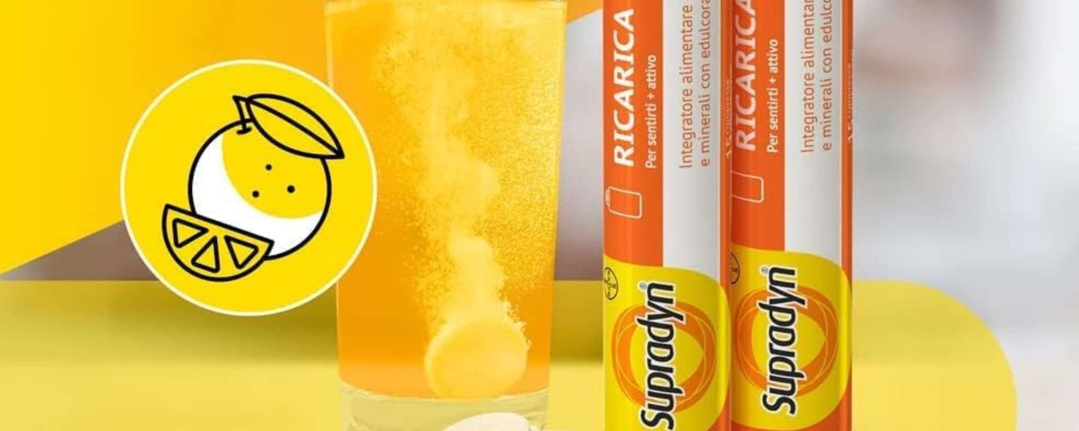Supradyn Ricarica: prezzo CONVENIENZA su Amazon per 60 compresse (-25%) Supradyn Ricarica: prezzo CONVENIENZA su Amazon per 60 compresse (-25%)