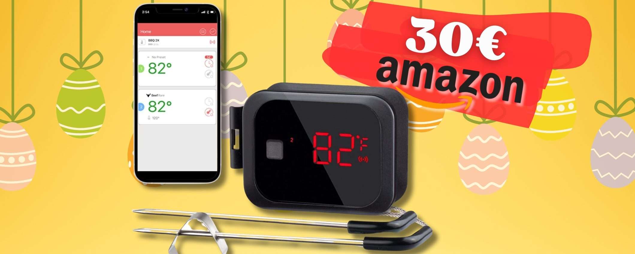 BBQ perfetto con il termometro wireless da non perdere (Amazon)