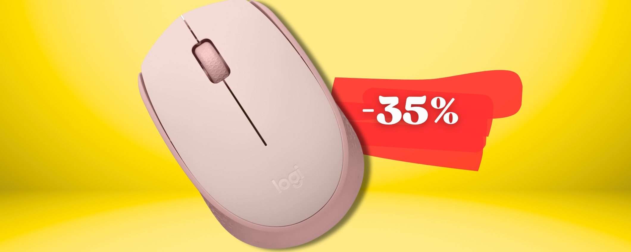 Logitech M171 per un mouse WIRELESS, comodo e con 12 mesi di energia Logitech M171 per un mouse WIRELESS, comodo e con 12 mesi di energia