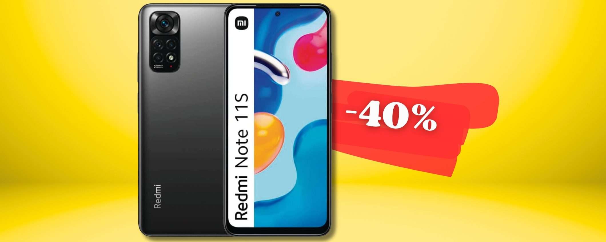 CROLLA Xiaomi Note 11S: fotocamera 108MP e display AMOLED (-40%) CROLLA Xiaomi Note 11S: fotocamera 108MP e display AMOLED (-40%)